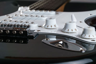 Close-up of guitar