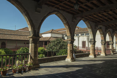 View of historic building against sky