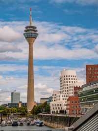 View of buildings in city