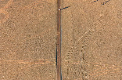 Full frame shot of agricultural field