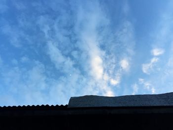 Low angle view of building against sky