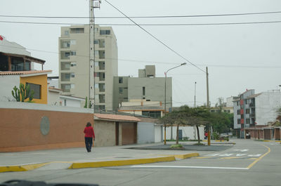 View of buildings in city