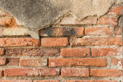 Full frame shot of stone wall