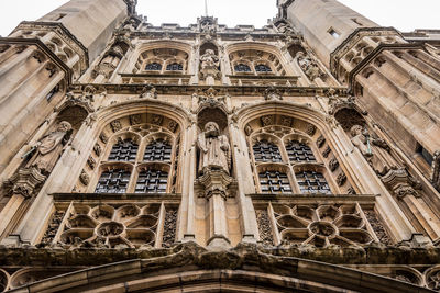 Low angle view of historical building