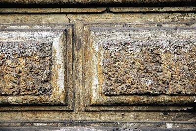 Full frame shot of weathered wall