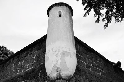 Low angle view of building against sky