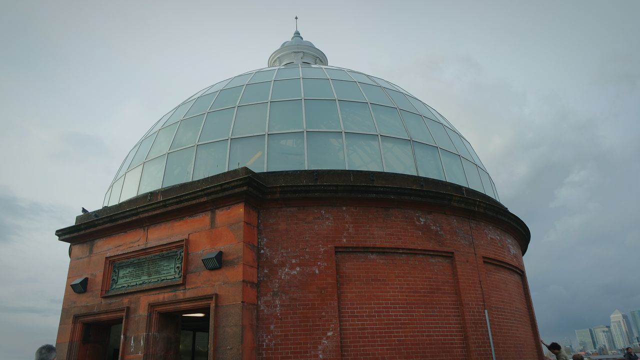 architecture, built structure, building exterior, dome, sky, no people, low angle view, outdoors, day