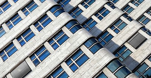 Full frame shot of modern building