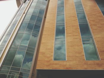 Low angle view of modern building