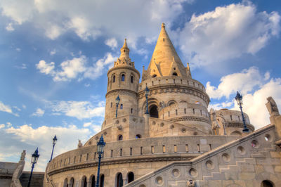 Low angle view of cathedral against sky