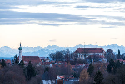 Houses in town