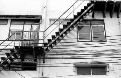 Low angle view of stairs