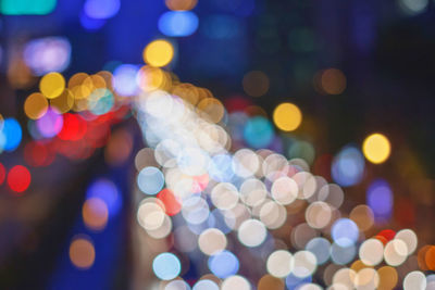 Defocused spotted lights