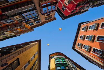 Low angle view of building against sky