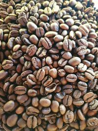 Full frame shot of coffee beans