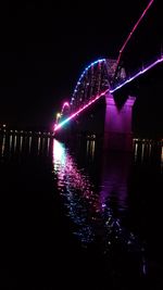 Ferris wheel at night