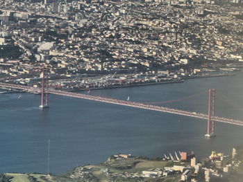 Aerial view of city