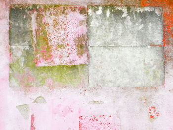 Close-up of weathered wall