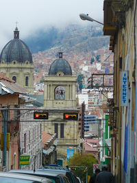 Buildings in city