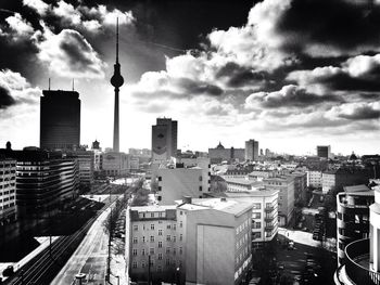 Cityscape against sky