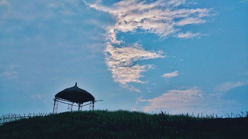 Scenic view of cloudy sky