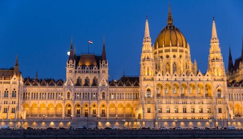 View of building against clear sky