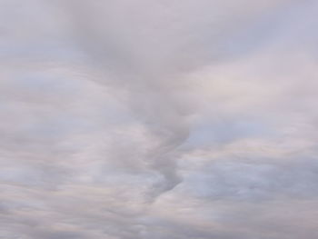 Low angle view of clouds in sky