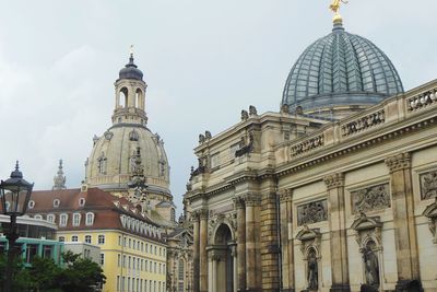 View of cathedral against sky in city