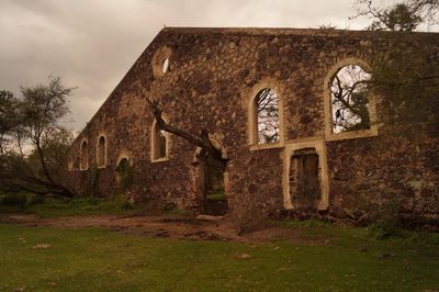 Old built structure against the sky