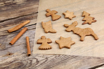 Full frame shot of cookies