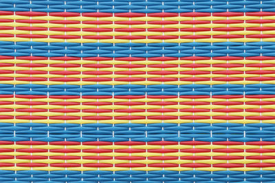 Full frame shot of patterned mat