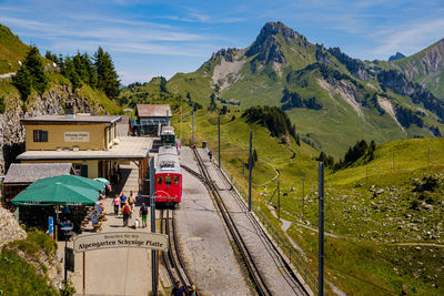 Panoramic view of landscape against sky