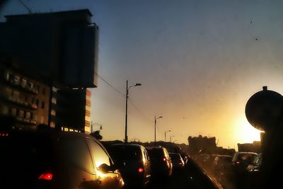City street at night