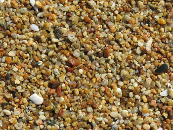 Full frame shot of pebbles