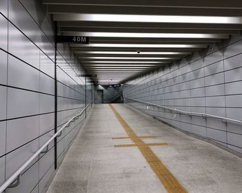 Corridor of building