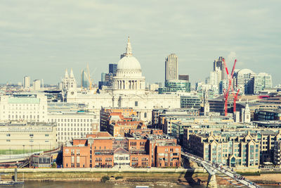 View of buildings in city