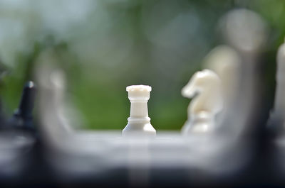 Close-up of chess