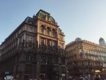 Low angle view of building against sky