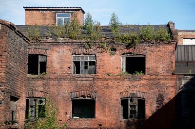 View of abandoned building