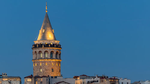 Galata tower in istanbul, galata tower, turkey, istanbul cityscape in turkey with galata tower.