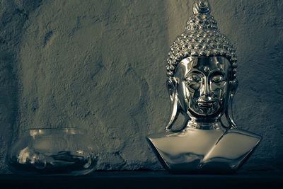 Close-up of buddha statue