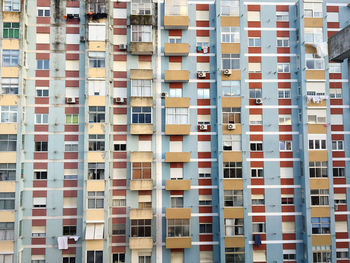 Full frame shot of residential building