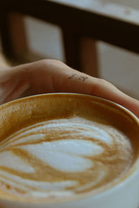 Close-up of coffee cup