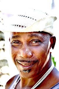 Portrait of man smiling