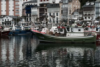 Boats in canal