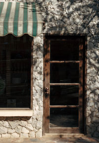 Window of old building