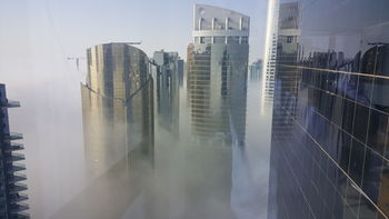 MODERN BUILDINGS IN CITY