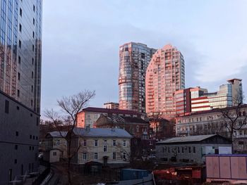 Buildings in city