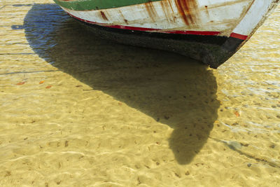 Boat on beach