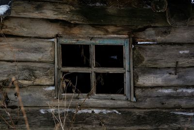 Abandoned window